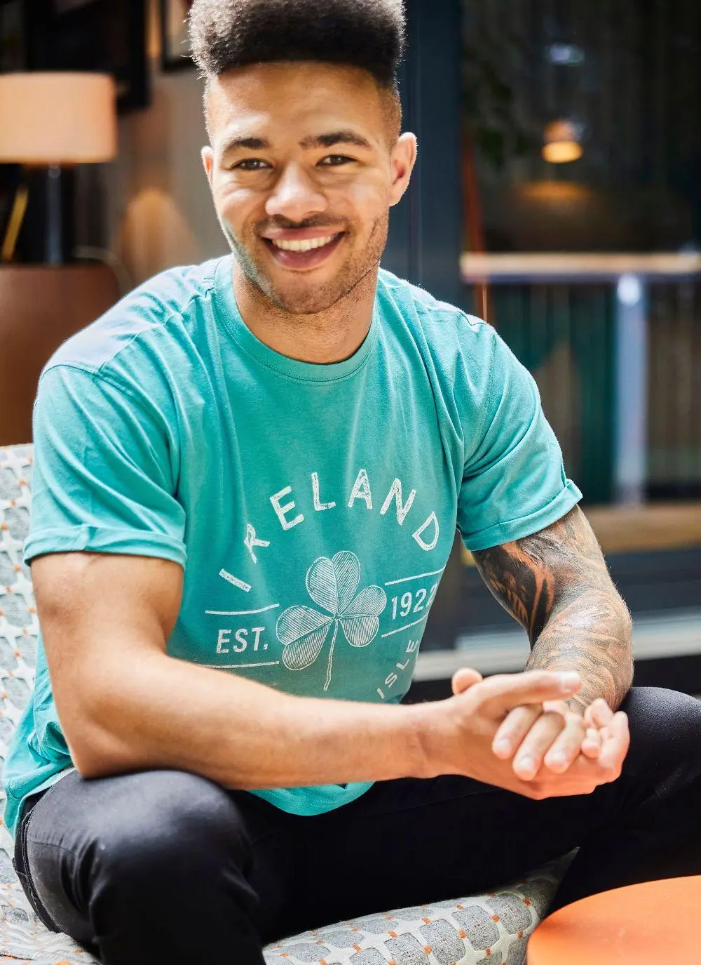 Ireland Est. 1922 Shamrock T-Shirt